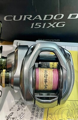 MINT Shimano 18 Curado DC 151XG 8.5:1 Left Hand Fishing Reel with