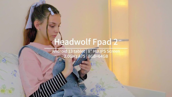 Headwolf Tablet 8 Pollici Android 13 4GB64GB 24G5G WIFI4G LTE Dual SIM GPS - image 2