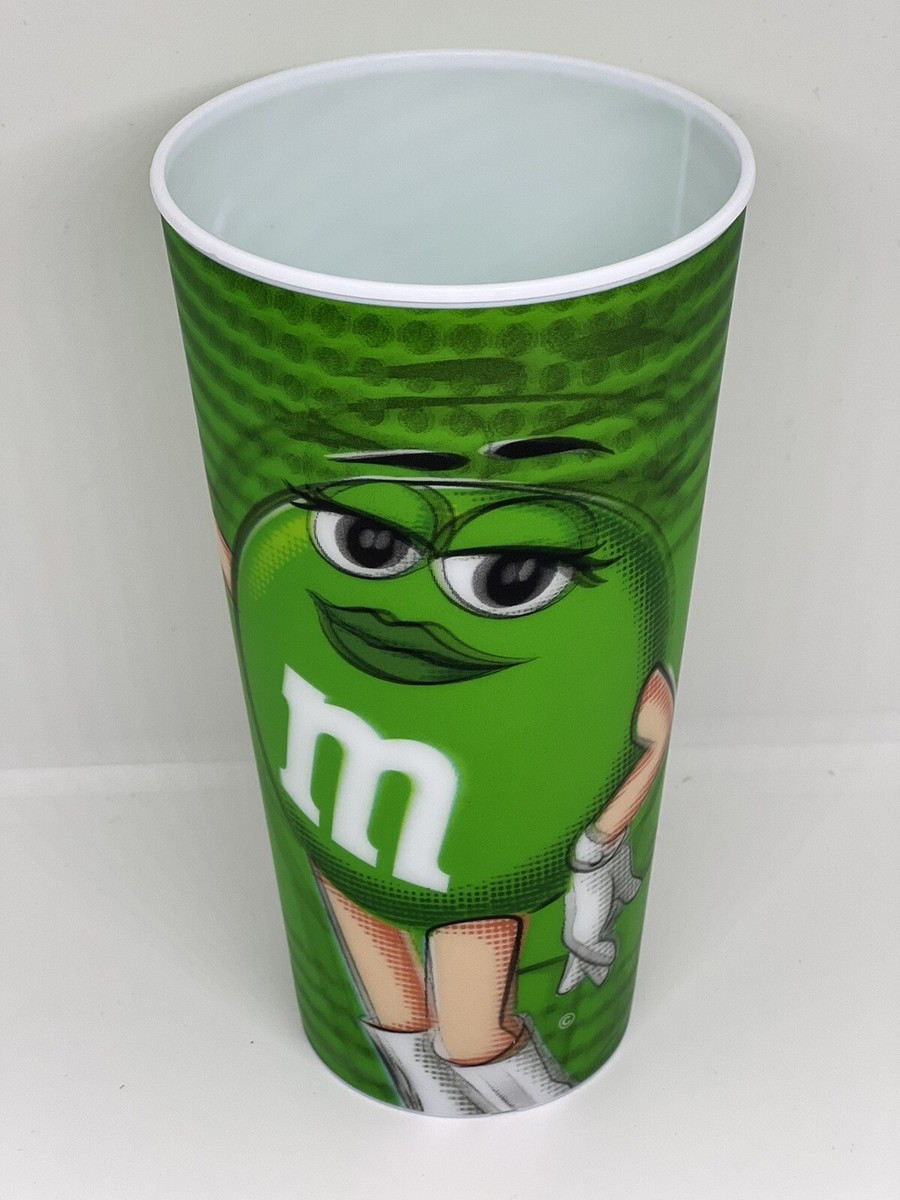 M&M's World Characters Lenticular 24oz Cup Set of 4 New with Box