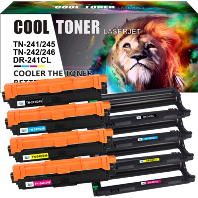 TONER Trommel Compatible with Brother TN241 DR241CL DCP9022CDW HL3142CW 9142CDN