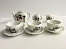 VINTAGE PORCELAIN CHILD'S DOLLHOUSE TEA SET