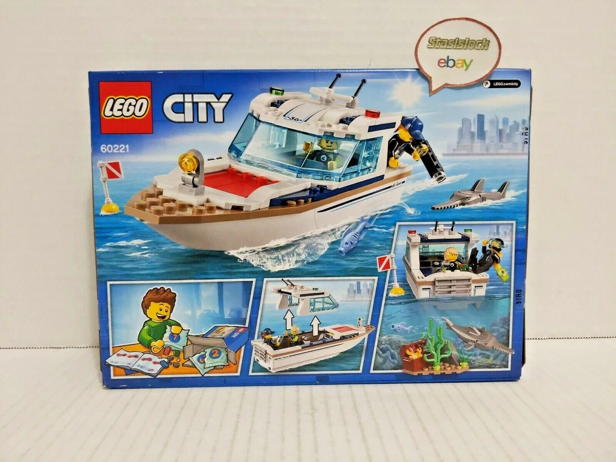 LEGO CITY Diving Yacht 60221 673419303545 eBay