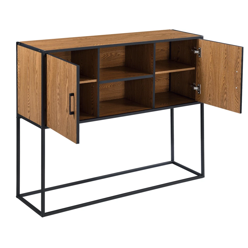 [en.casa] Sideboard Kommode Wandschrank Wohnzimmerschrank Flurschrank Konsole - Bild 3 von 4