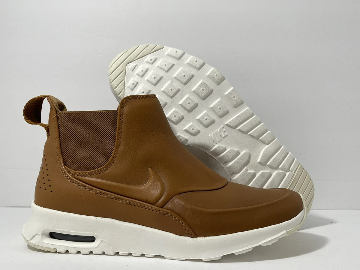 Aanhankelijk B.C. Onderzoek Nike Women&#039;s Air Max Thea Mid Womens Multi Size Ale Brown Leather  859550-200 NEW | eBay