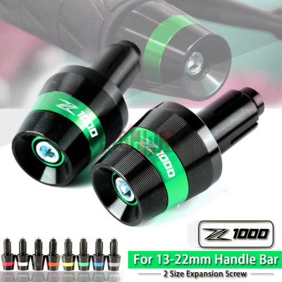 CNC Handlebar Grips Bar End Cap Plug for Kawasaki Z1000SX NINJA 1000Tourer