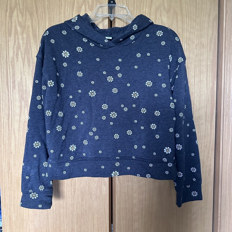 Girls Old Navy Grey Floral Daisy Girls Sweatshirt