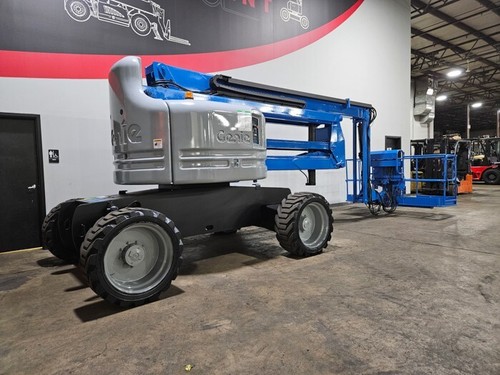 2014 GENIE Z60/34 ARTICULATING DIESEL PNEUMATIC BOOM LIFT STK 13891 - Picture 4 of 10