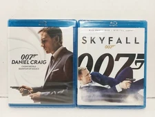 Skyfall, Casino Royale, Quantum of Solace 007 Blu-ray Movies (Daniel Craig) Lot
