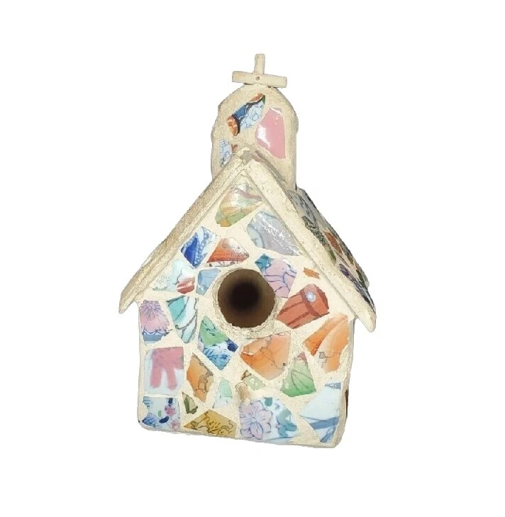 Vidrio Pájaros y pajareras medio Adornos al aire libre y estatuas