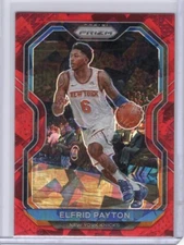 2020-21 Panini Prizm Red Ice #25 Elfrid Payton New York Knicks