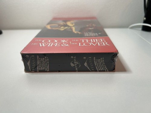 The Cook, The Thief, His Wife & Her Lover (VHS, 1989, Uncut, Alliance Atlantis) - Picture 4 of 4