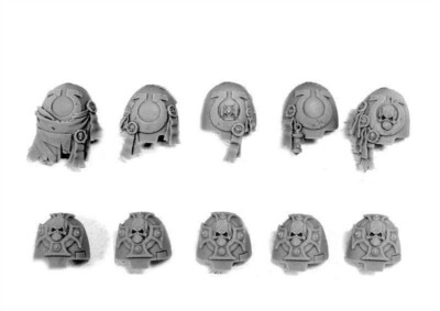Warhammer 40K - Forgeworld - Ultramarines Space Marines Terminator Shoulder Pads
