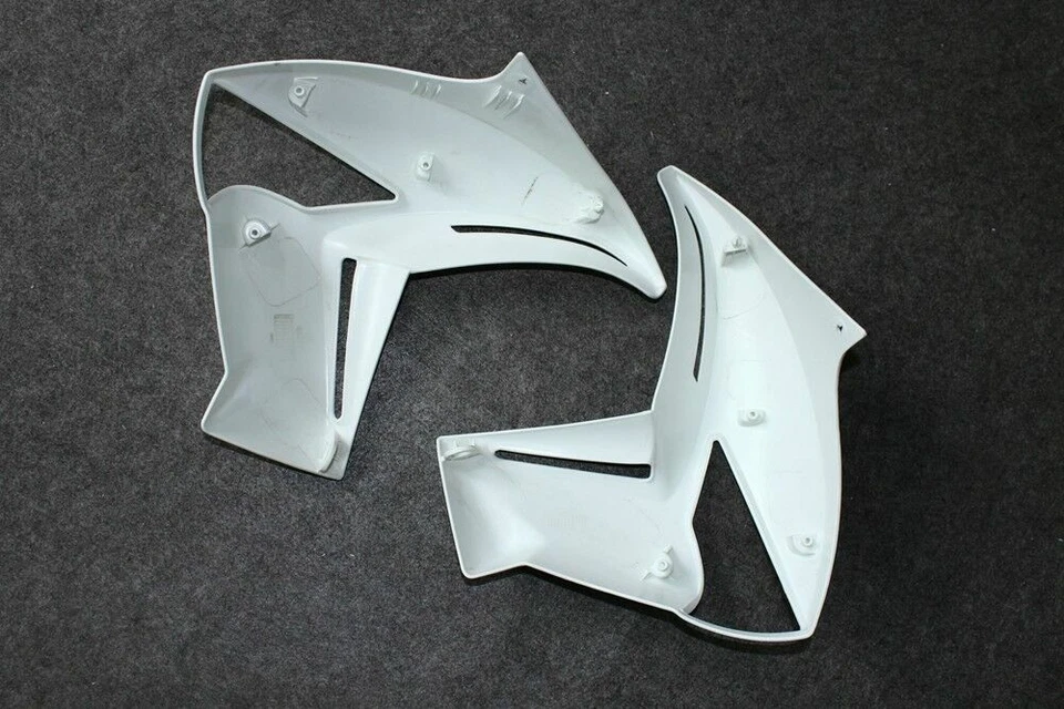 Motocycle Fairing Kit For Kawasaki ER-6N 2009 2010 Unpainted White ABS Injection - Imagem 4 de 4
