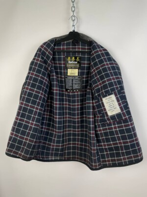 Barbour International M7 Motorcycle jacket NATO british army waxed