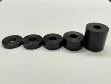 1-1/2" OD x 1/2" ID Aluminum Spacers Motor Mount Spacers Racing Bushings