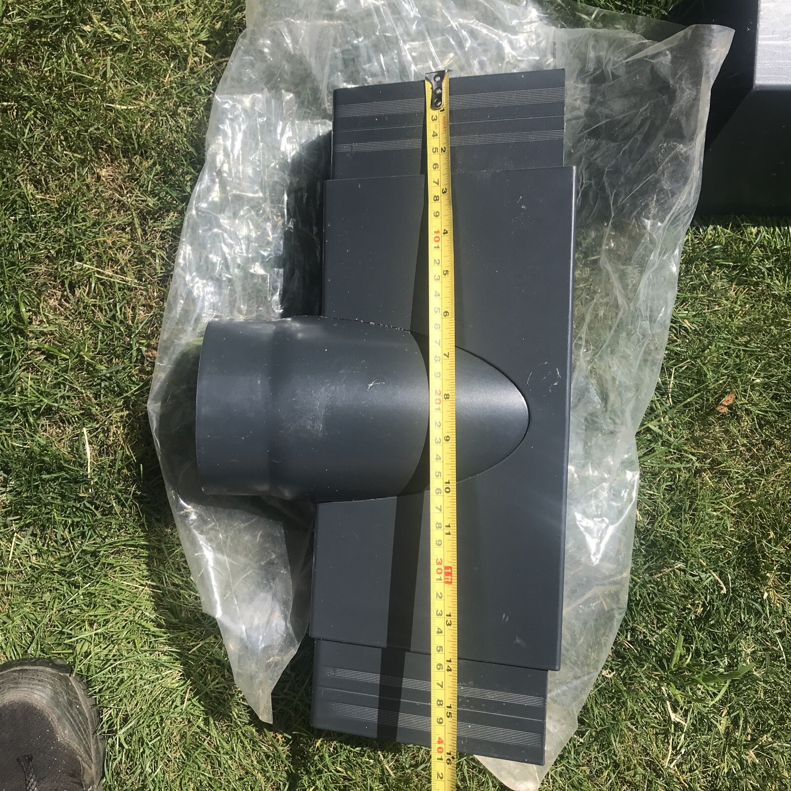 New Aluminium guttering Many Various Parts. 125mm/120mm. 150mm Gutter