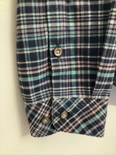 Camisa de franela a cuadros para mujer Cabela talla XL con botones logotipo bordado - Imagen 10 de 20