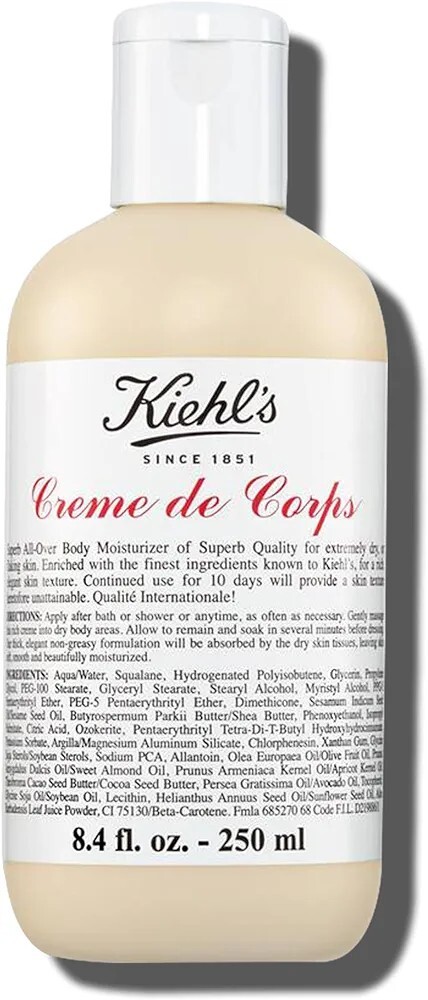 Kiehl's Creme De Corps Body Moisturizer Cream 8.4 oz 250 ml