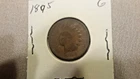 1895 P CENT--YOU DECIDE GRADE INDIAN HEAD