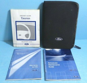 02 2002 Ford Taurus Owners Manual Ebay