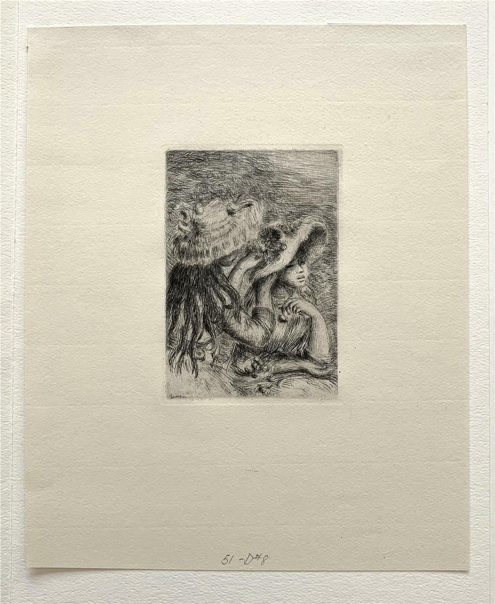 Pierre Auguste Renoir -Etching 
