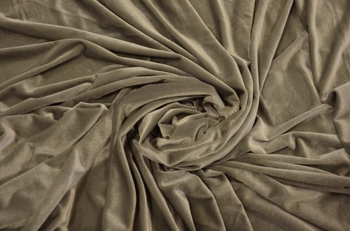 Stretch Velvet Fabric by the Yard | Velour Spandex for Apparel, Costume, Drape | - Picture 11 of 61