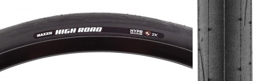 MAXXIS BIKE BICYCLE TIRE HIGH ROAD 700x25 BK FOLD/170 HYPR/ONE70/ZK