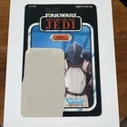 Vintage Kenner Star Wars Return of the Jedi Cardback - Klaatu Skiff Guard
