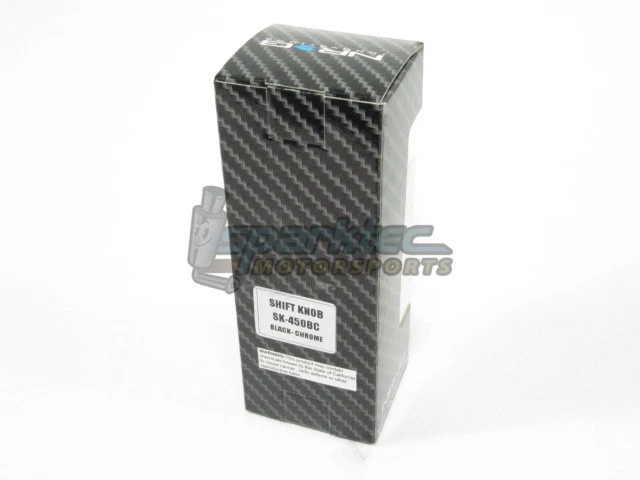 NRG Aluminio Lanzamientos Más Rápidos Perilla de Cambio Pesada Alta Negra Universal SK-450BC Foto 2 de 4