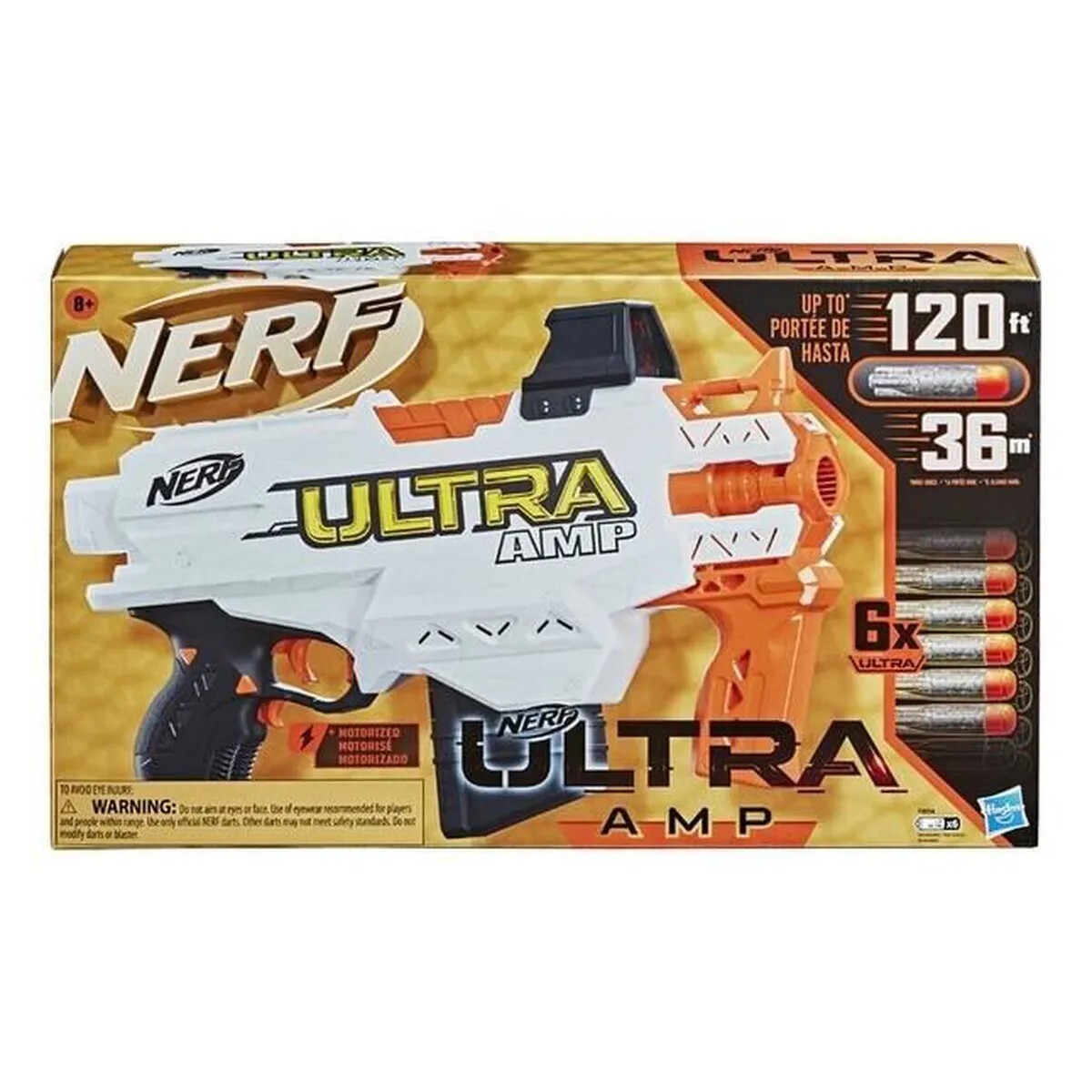 Nerf Ultra Amp résout le manque de précision avec son moteur et chargeur 6 tirs