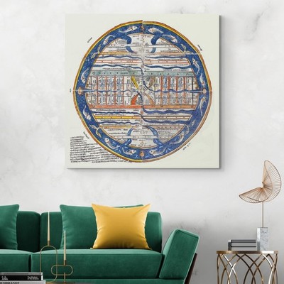 Jain Dharma Map of Universe Eastern Cosmology Spiritual Realms Sacred Geography