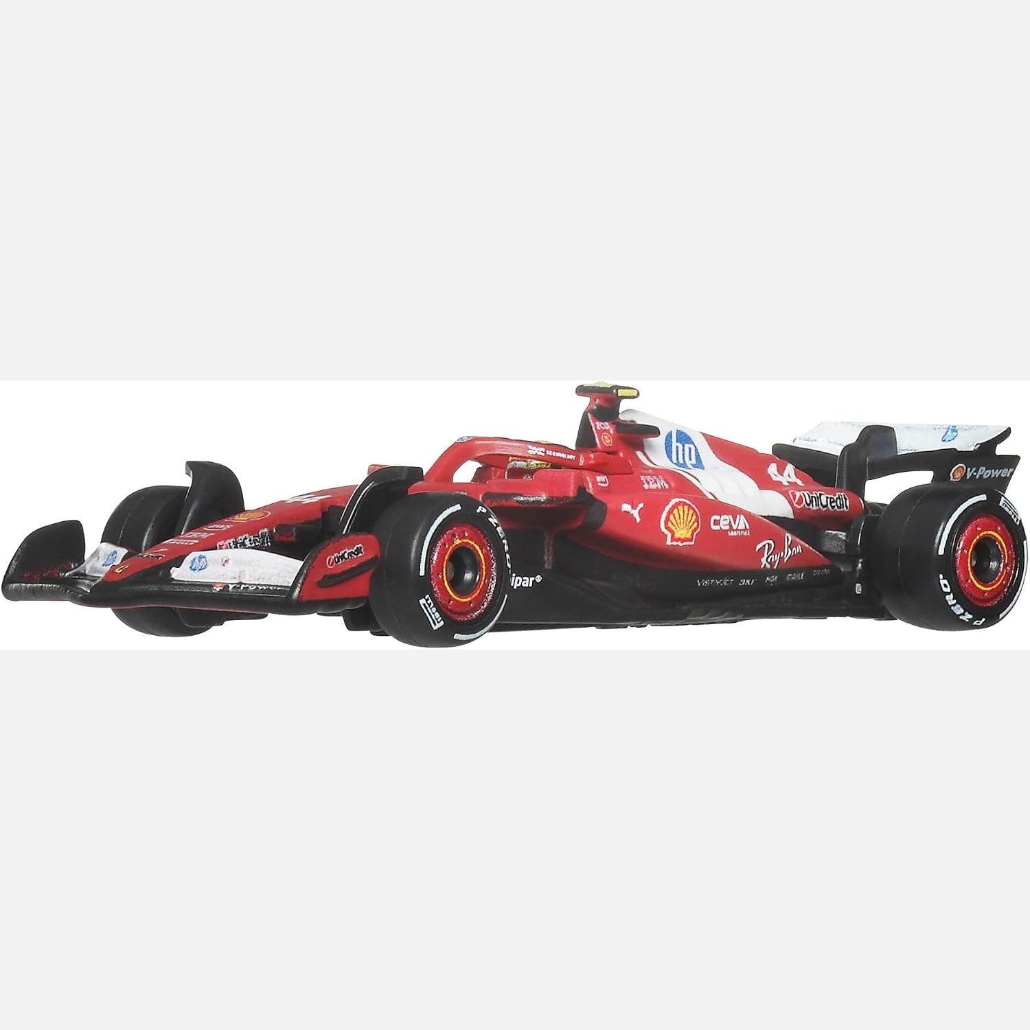 FERRARI Hamilton Leclerc 2 Modelli Auto Formula 1 F1 2025 1/64 8cm HW JMM99 foto 4