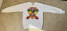 Bill Shoemaker Jockey Horse Racing Legend Vintage Crewneck Sweatshirt Size Large