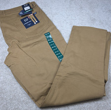 Gap Chino Pants Mens 40x32 Tan Super Soft Stretch Twill 5 Pocket Slim Fit NWT