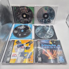 Crash 2 Spawn Army Men 3D Missile Command PS1 6 Game Lot Tested