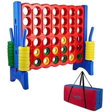 GIANTVILLE GIANT 4 IN A ROW CONNECT GAME 2024 VERSION RED/BLUE