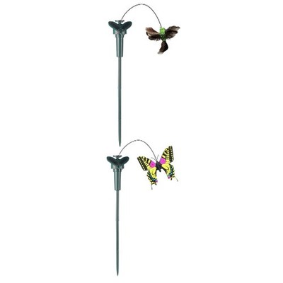 Fliegendes Tier Gartenpfahl Landschaft Deko realistisches Design Tier fliegend