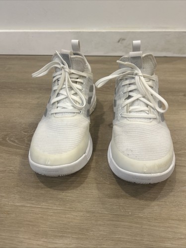 Adidas CrazyFlight Mid Women's Volleyball Shoes Sneaker Size 7 White Grey HQ3491 - Picture 4 of 10