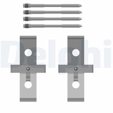 DELPHI Zubehörsatz, Scheibenbremsbelag LX0793 für AUDI CUPRA SEAT SKODA