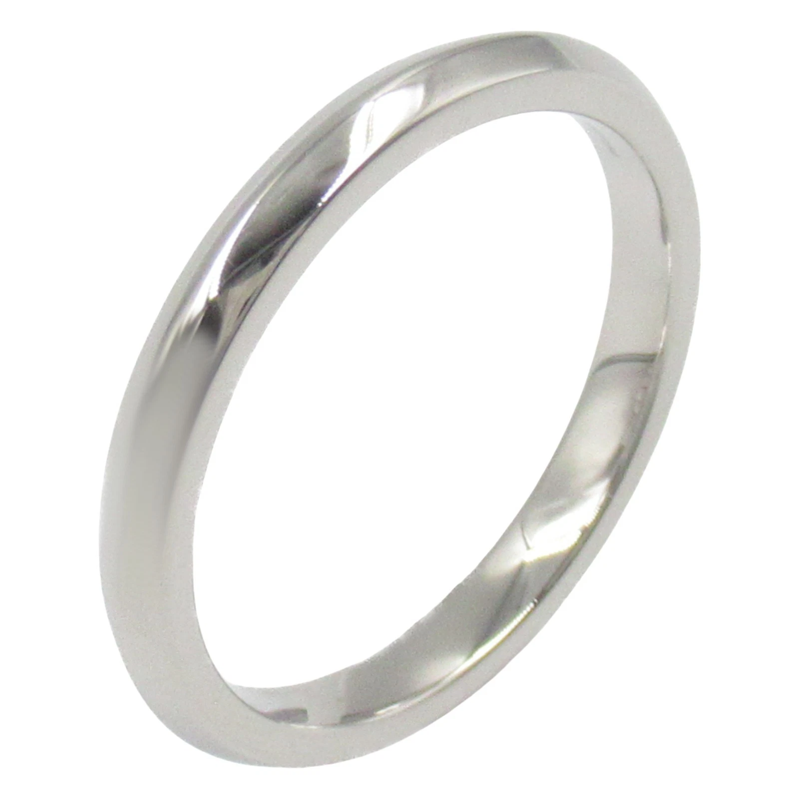 BVLGARI Fedi Wedding Band Ring Platinum US Size 9.5 #60
