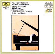 TCHAIKOVSKY Piano Concerto No. 1 / Sviatoslav Richter, Herbert von Karajan DG 