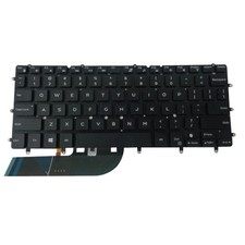 Backlit Keyboard for Dell XPS 9343 9350 9360 Laptops - Replaces DKDXH NSK-LS0BW