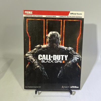 Call of Duty Black Ops III Strategy Guide Activision Prima PS4 Xbox One & PC #ML