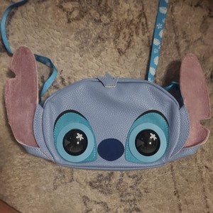 Disney Stitch Interactive Pet Purse Bag 30 plus Sounds - Works *