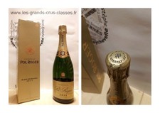 Champagne Pol Roger 2015 - Blanc de Blancs - Coffret 75 cl - Blanc Effervescent