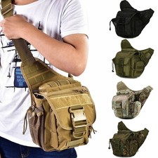 Mens Travel Backpack Tactical Military Molle Shoulder Bag Fanny Pack Crossbody