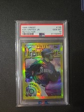 1996 Topps Finest - Ken Griffey Jr #135 Refractor - SEE DESCRIPTION 