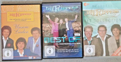 Die Flippers Best of Live  - Unsere Lieder - Hit Collection - 3 DVD Set