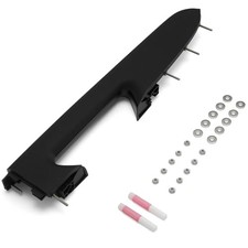 Door Armrest Repair Kit w/ Release Handle Below Armrest for Driver Side Black