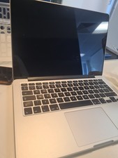 Apple MacBook A1502 EMC 2835–Faulty–No Screen–For Parts–Keyboard/Battery/MB Good